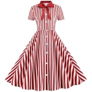 White Red Dress