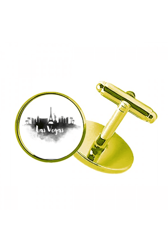 las vegas amelandmark ink city painting studded business metal cufflinks en