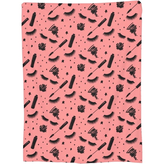 for lash Blanket Flannel Fleece Stars Throw Blankets for Adult and Kids Soft Fuzzy Plush Blanket Cozy Lightweight All Seasons for Travel Bed and Couch 50"x40"
