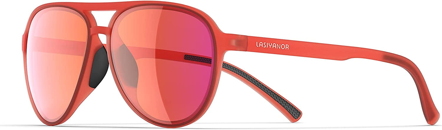 Polarized Retro Oval Cat Eye Sunglasses UV400 Protection Flexible TR90 Frame Oval Cat Eye 90s Vintage Sunglasses - Vista – Sunglass Museum main image 2