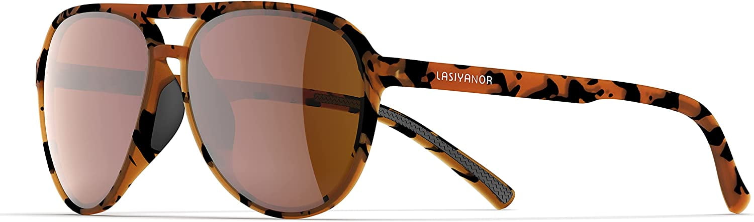 TR-90 Frame Polarized TAC Sunglasses UV 400 Protection Retro Classic lasiyanor-Classic-Lightweight-  main image 4