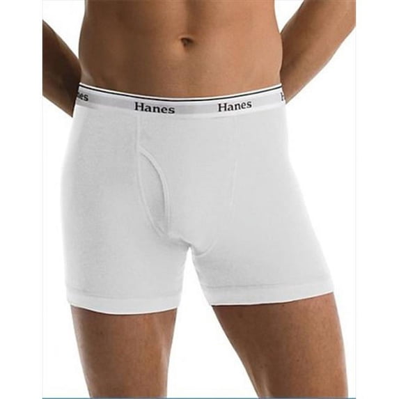 lassics Mens TAGLESS and reg No Ride-up Boxer Briefs with Comfort Flex and reg Waistband 2X-4X 2-Pack-7690W2