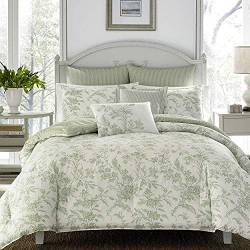 Laura Ashley Lifestyles Wisteria Floral Comforter Set