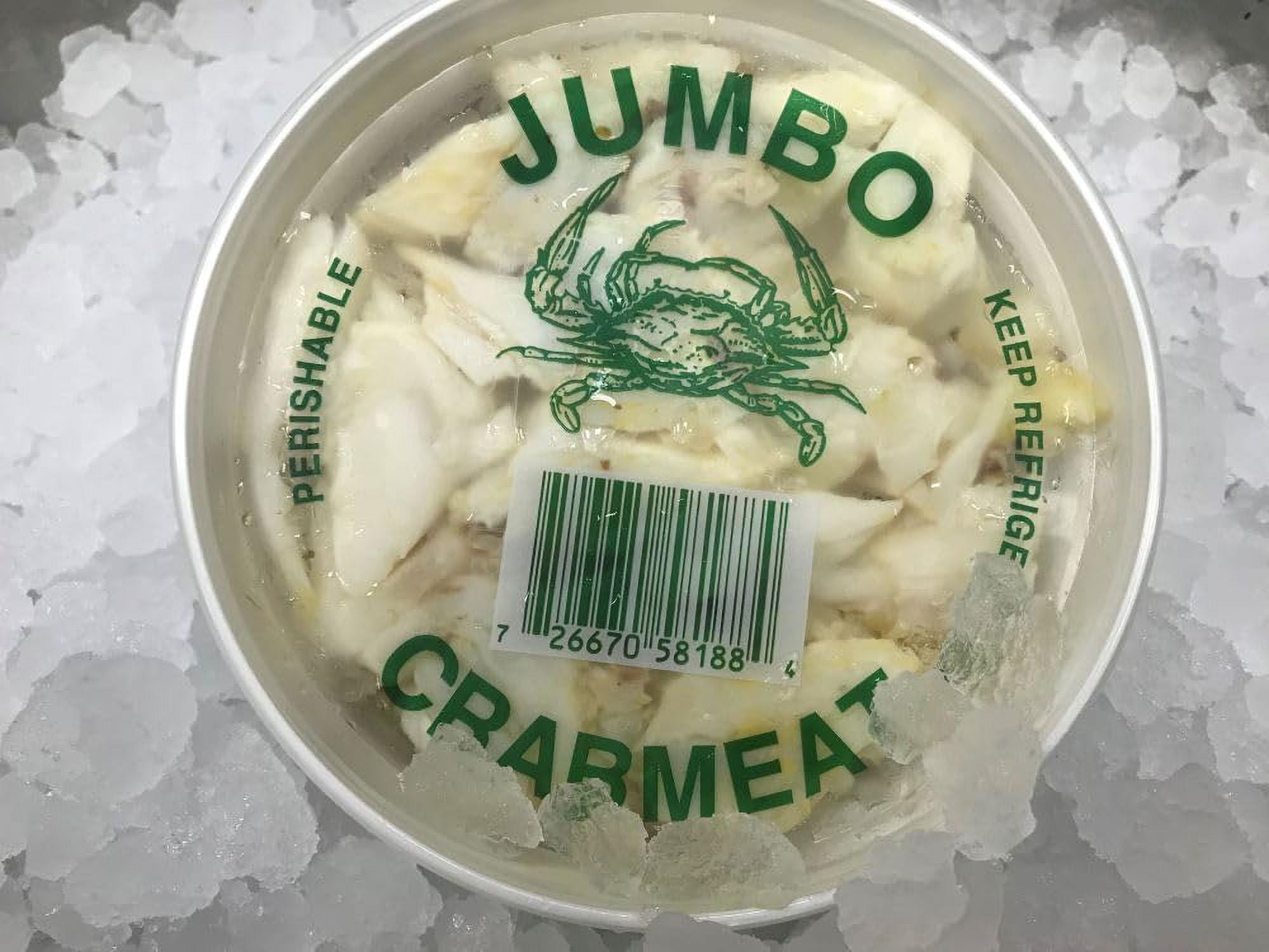 lbs) Jumbo Lump Blue Crab Meat- Product Of Venezuela - Walmart.com