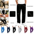 thumbnail image 1 of lcziwo Boys Baggy Sweatpants Elastic Waist Side Pockets Straight Wide Leg Sweat Pants Lightweight Fall Clothes, 1 of 11