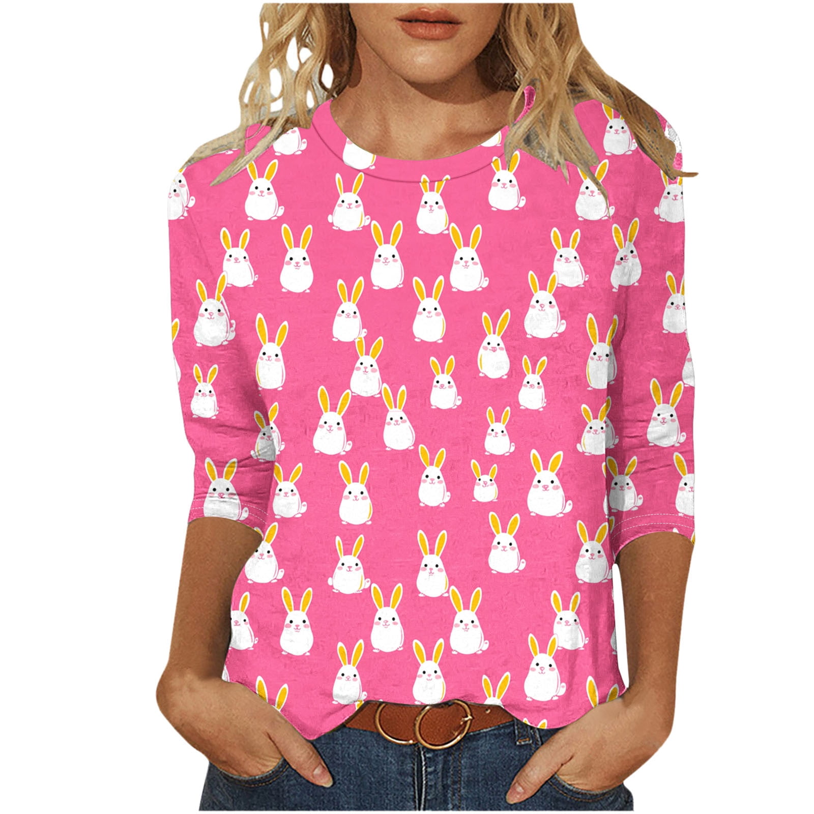Women's Colorful Bunny Eggs Easter Tank Top - Quick Drying, Buttery Soft Fabric With UPF 50+