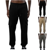 lcziwo Men's Cargo Pants Summer Holiday Construction Pants EDC Casual ...