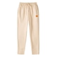 thumbnail image 1 of lcziwo Mens Sweat Pants with Pockets Drawstring Elastic Waist Baggy Joggers Athletic Pants Open Bottom Straight Leg Sweatpant Khaki,S, 1 of 9