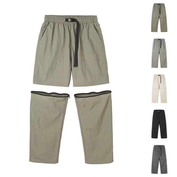 lcziwo Mens Work Pants Big and Tall Quick Dry Beach Camping Cargo Pants with Multi Pockets Stretchy Fishing Wide Leg Construction Pants Khaki XXXL