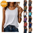 thumbnail image 1 of lcziwo Summer Tops for Women Athletic Beach Shirt Cotton Loose Regular Fit Tops Wine L, 1 of 6