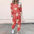 thumbnail image 1 of lcziwo Two Piece Outfits for Women Christmas,Lounge Sets for Women Sweatsuits Sets Two Piece Outfit Long Sleeve Pant Workout Athletic Tracksuits 2023, 1 of 6