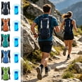 thumbnail image 1 of lcziwo Water Backpack with 2L Bladder, Backpack Hydration Pack Clear Hydration Backpack for Hiking Cycling Running Camping Climbing, 1 of 8