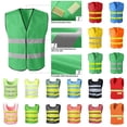 thumbnail image 1 of lcziwo Yellow Hi Vis Vest for Men & Women Outdoor High Visibility Reflective Safety Vests Lightweight Work Construction Tank Tops, 1 of 10