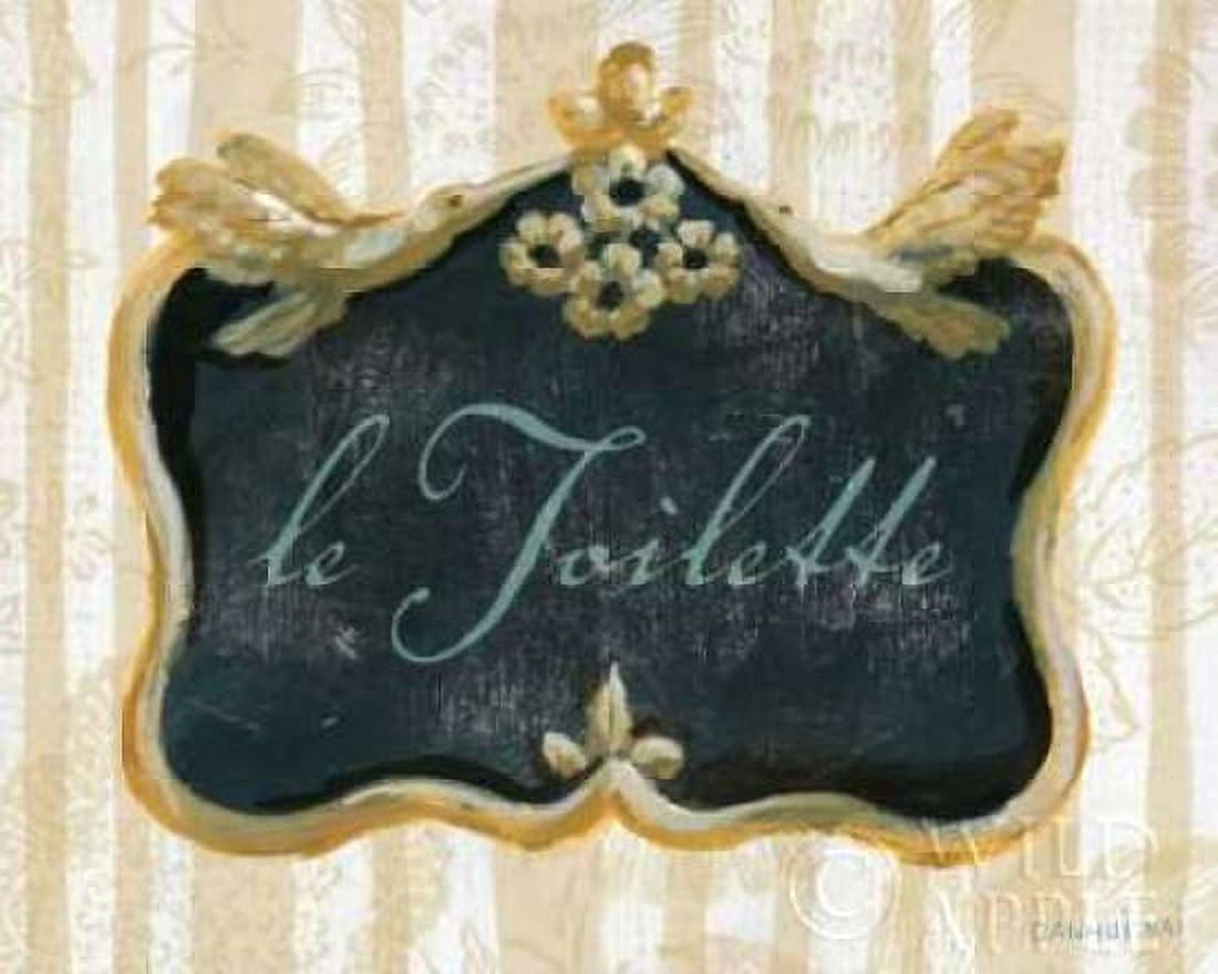 le Toilette Canvas Art - Danhui Nai (24 x 30)