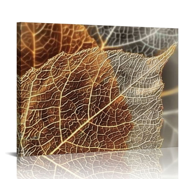 leaf Canvas Prints Wall Art Living Room Bedroom Home Office Wall Decor