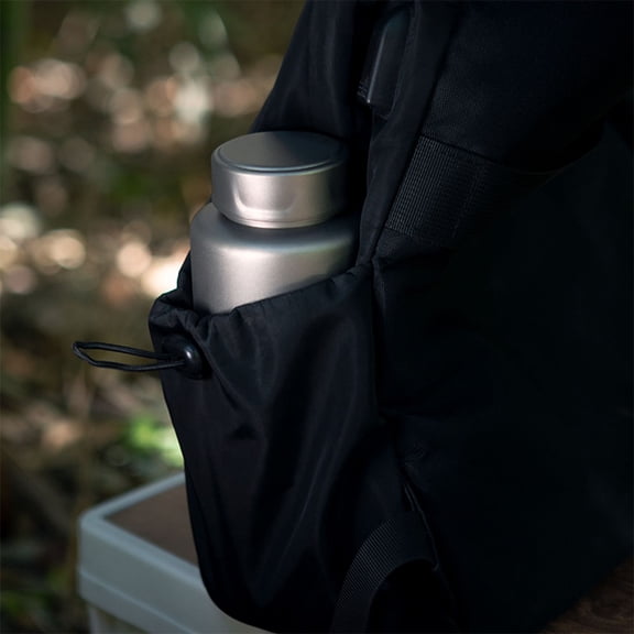 leak-proof water bottle Titanium TOMSHOO Titanium Water Bottle 1L Lightweight Sport Water Bottle for Outdoor Camping Hiking Backpacking