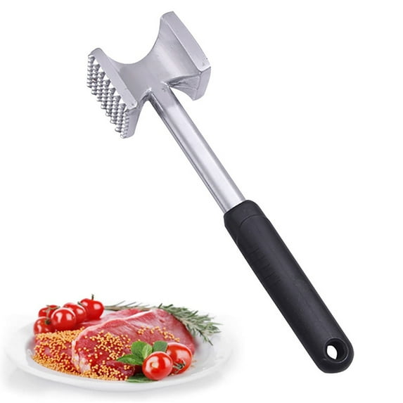 leaveforme Meat Tenderizer Hammer Mallet Tool Pounder For Tenderizing Steak Beef And Poultry. With Comfort Grip Handle,Heavy Duty Sturdy, Non-Slip Handle
