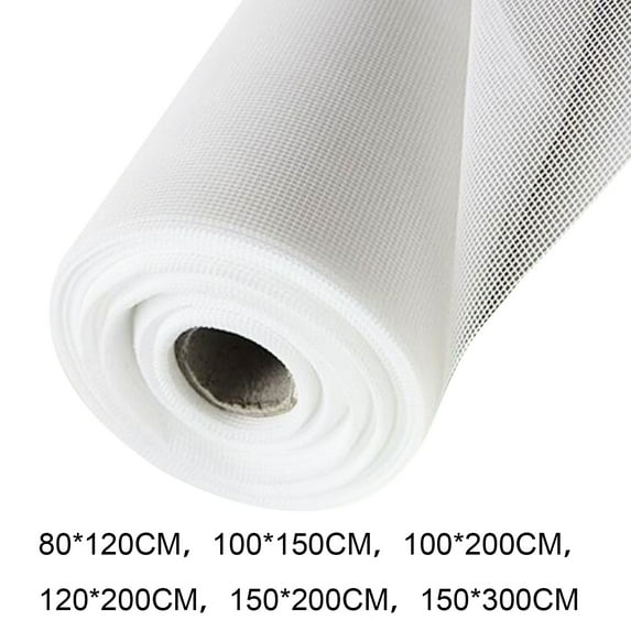 leaveforme Window Screen Replacement, 39.37" x 59.06" Durable Windows Door Fiberglass Screen Mesh DIY Adjustable Screen Replacement for Patio Entry Porch Screen Mesh Curtain Net Grey