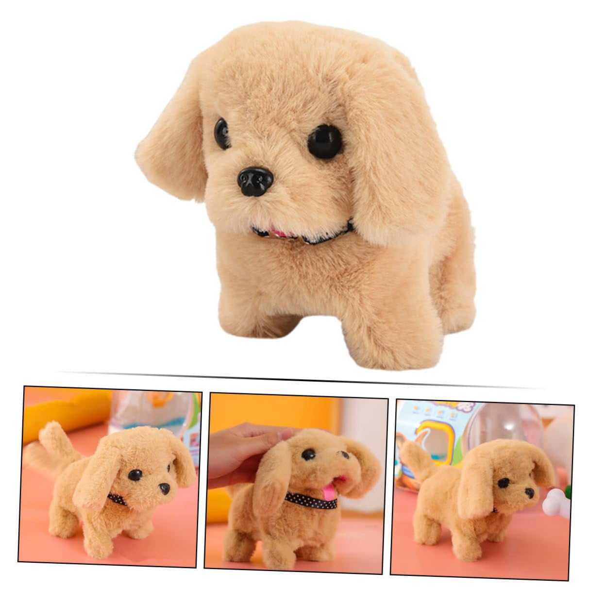 lectronic Plush Puppy Toy, Fun Interactive Toys,Walks,Barks,Shake Tail