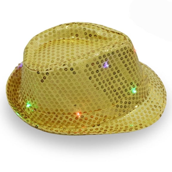 led hat Light Up Snapback Hat Light Up Fedora Flashing Novelty Funky Disco Top Hat Light Up Hat