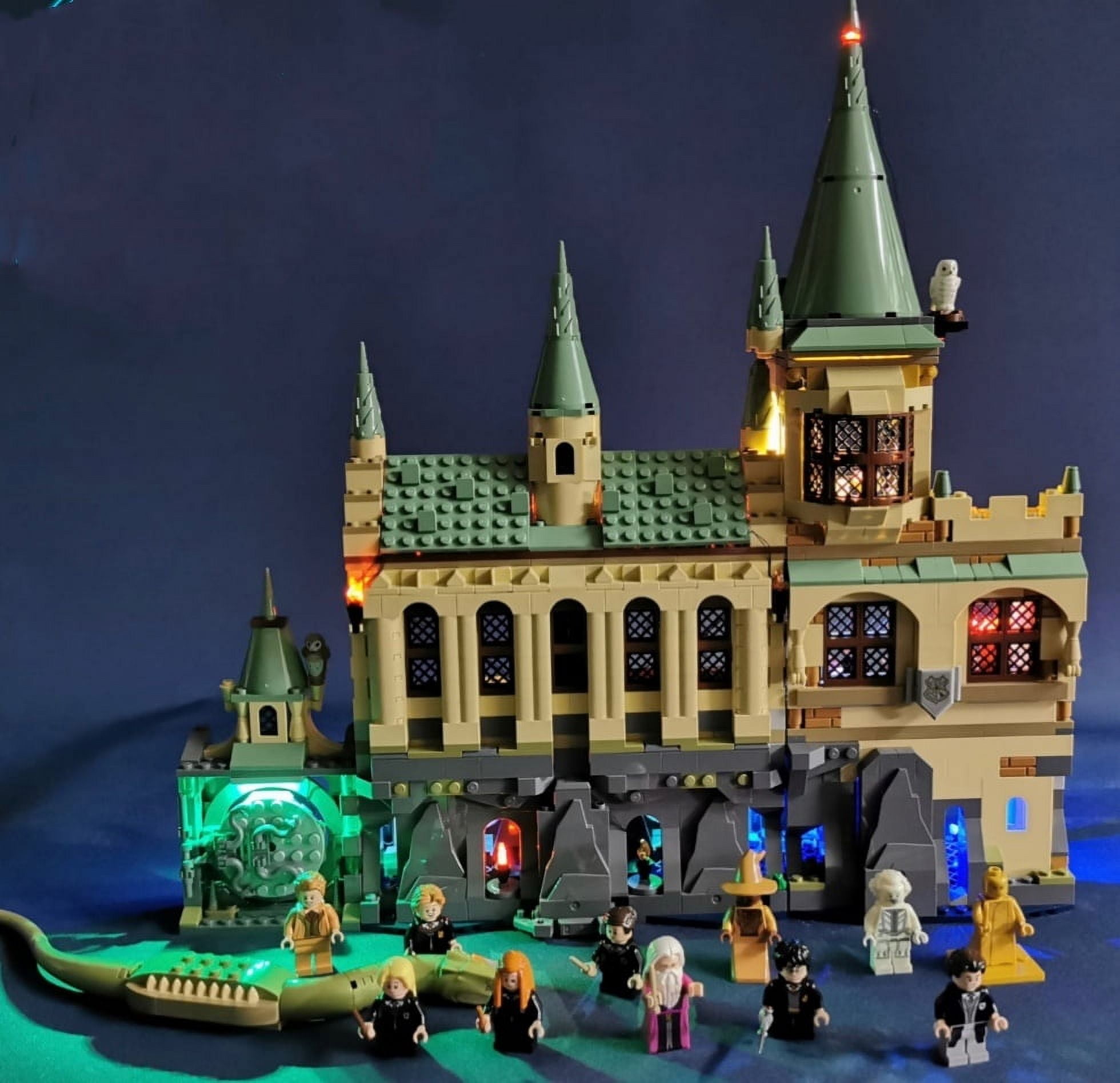 Brickstars LED Lighting Kit for Lego 76389 Harry Potter Hogwarts Chamber of Secrets (Lego Set Not Included)