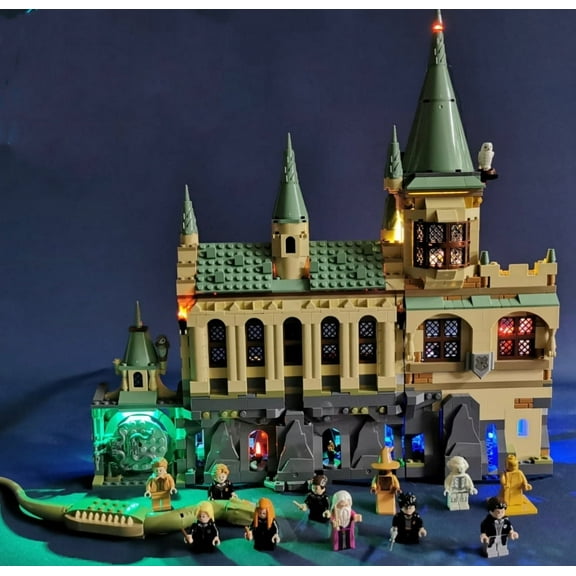 Brickstars LED Lighting Kit for Lego 76389 Harry Potter Hogwarts Chamber of Secrets (Lego Set Not Included)