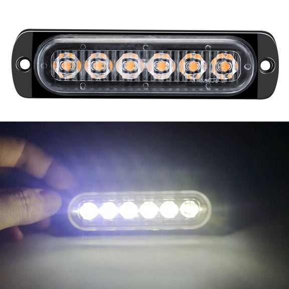 led strobe light Flashing Grille Lights Car light 6LED LIGHT lights