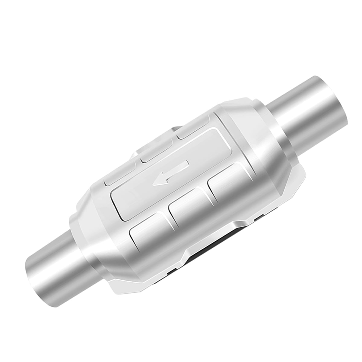 ledkingdomus 2PCS 2.5" Universal Catalytic Converter 83166 for Chevy Silverado 1500 GMC Ford