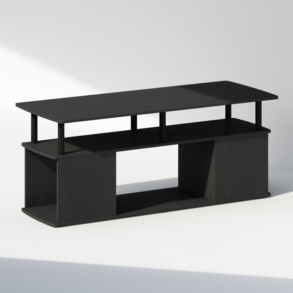 leecrd Furinno JAYA Utility Design Coffee Table Americano Stainless