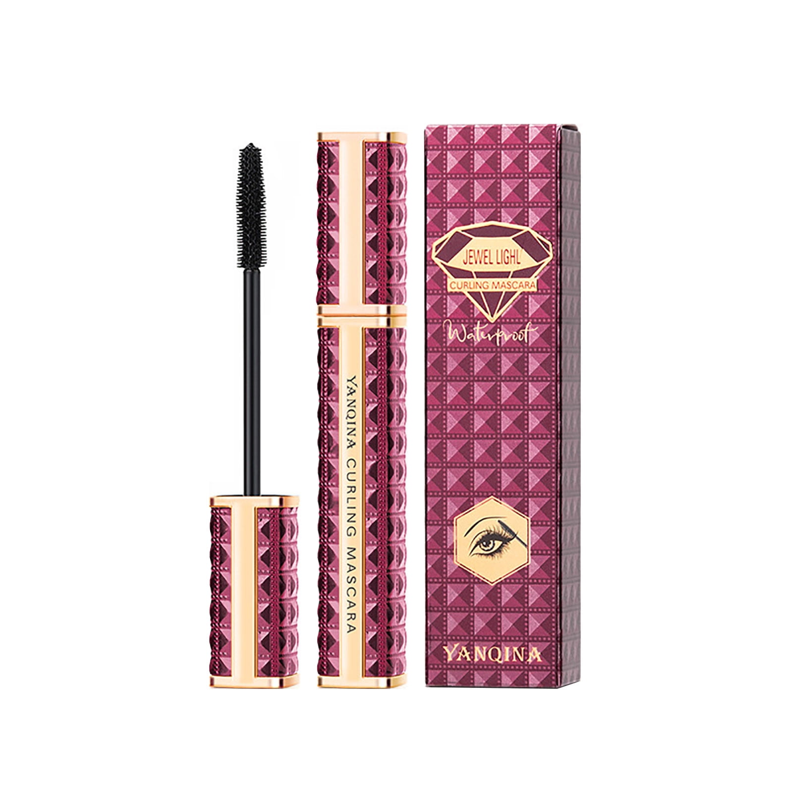 leiYoun mascara Clearance Silk 4D Fiber Lash Mascara,Natural Water