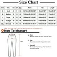 thumbnail image 1 of leijia Yoga Cropped Leggings for Women Stretchy High Waisted Straight Capris Pants Casual Sports Side Split Capri Pants with Pockets, 1 of 8