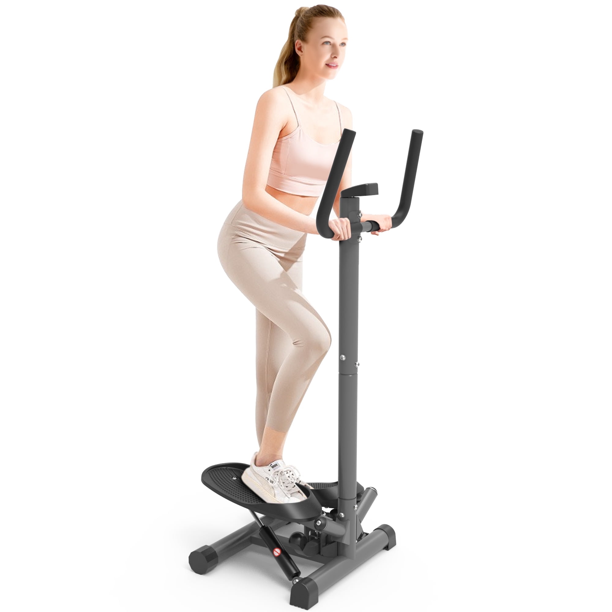 Leikefitness Premium Portable Twist Stair Stepper Adjustable Resistance Twisting Step Fitness Machine