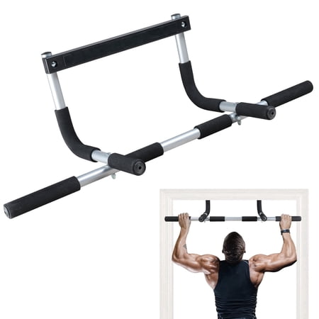 Leikefitness Doorway pull-up bar, adjustable portable upper body fitness workout for home gyms