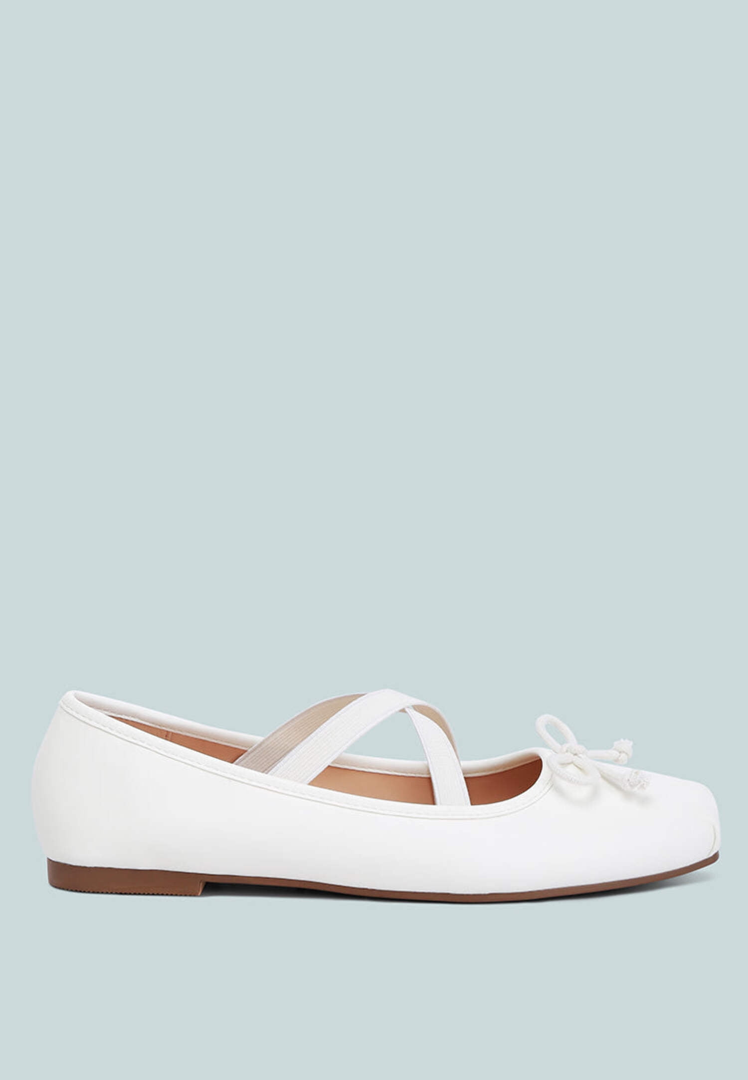 Leina Recycled Faux Leather Ballet Flats Walmart