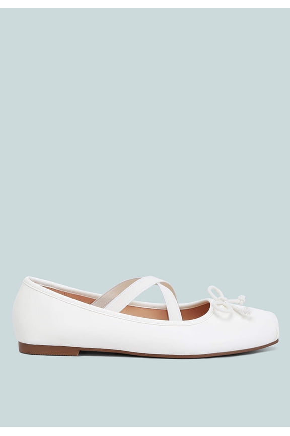 Leina Recycled Faux Leather Ballet Flats