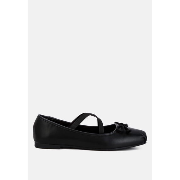 Leina Recycled Faux Leather Ballet Flats