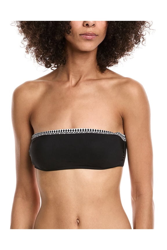 womens Sofia Bandeau Bikini Top, s, Black