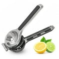 thumbnail image 1 of Behome Lemon Squeezer, Stainless Steel Handheld Lemon Juicer with Silicone Handles, Heavy Duty Manual Juicer for Lemon, Orange, Citrus, 1 of 8
