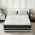 thumbnail image 1 of lemontalking 14 Inch Twin Mattress Gel Memory Foam Spring Hybrid Mattress In A Box, 1 of 7
