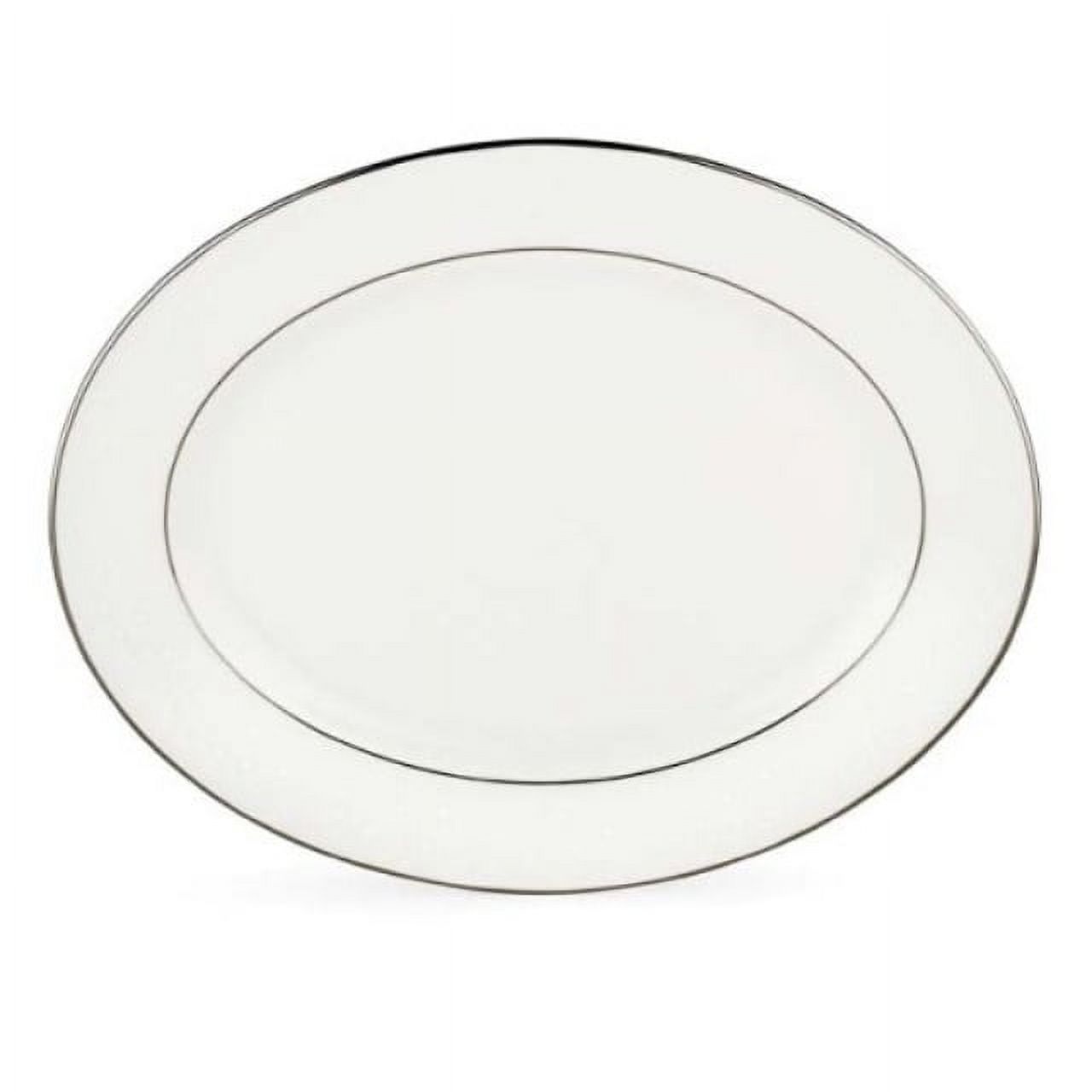 Lenox Floral Veil Oval Platter 13.0