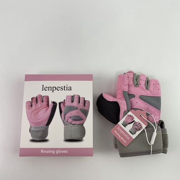 lenpestia Rowing gloves,Sun Protection Fingerless Kayaking Glove Men Women UPF 50+ SPF for Sailing, Hiking, Paddling, Canoeing, Rowing, Driving