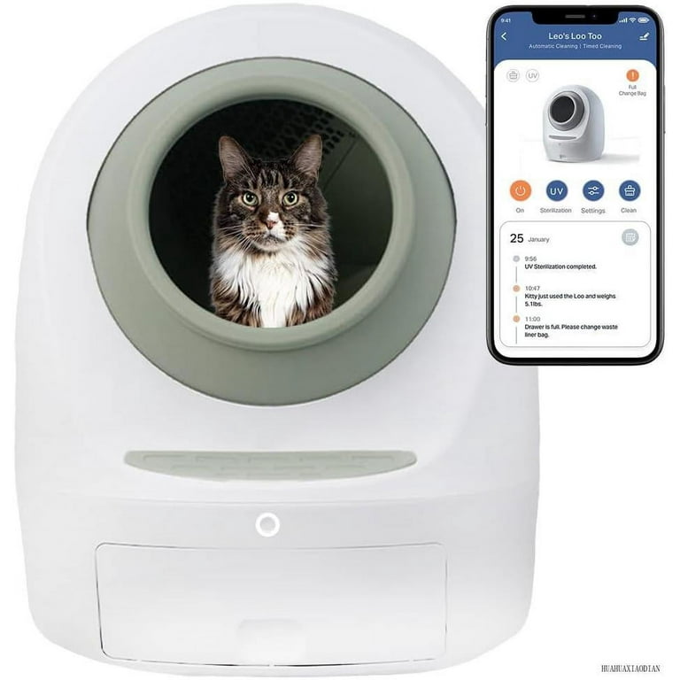 leo s loo too no mess automatic self cleaning cat litter box
