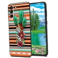 thumbnail image 1 of leopard-with-cactus-western-3 Phone Case, Designed for Samsung Galaxy S21+ Plus Case Soft Silicon for women girls boys wife gift,Shockproof Phone Cover, 1 of 1