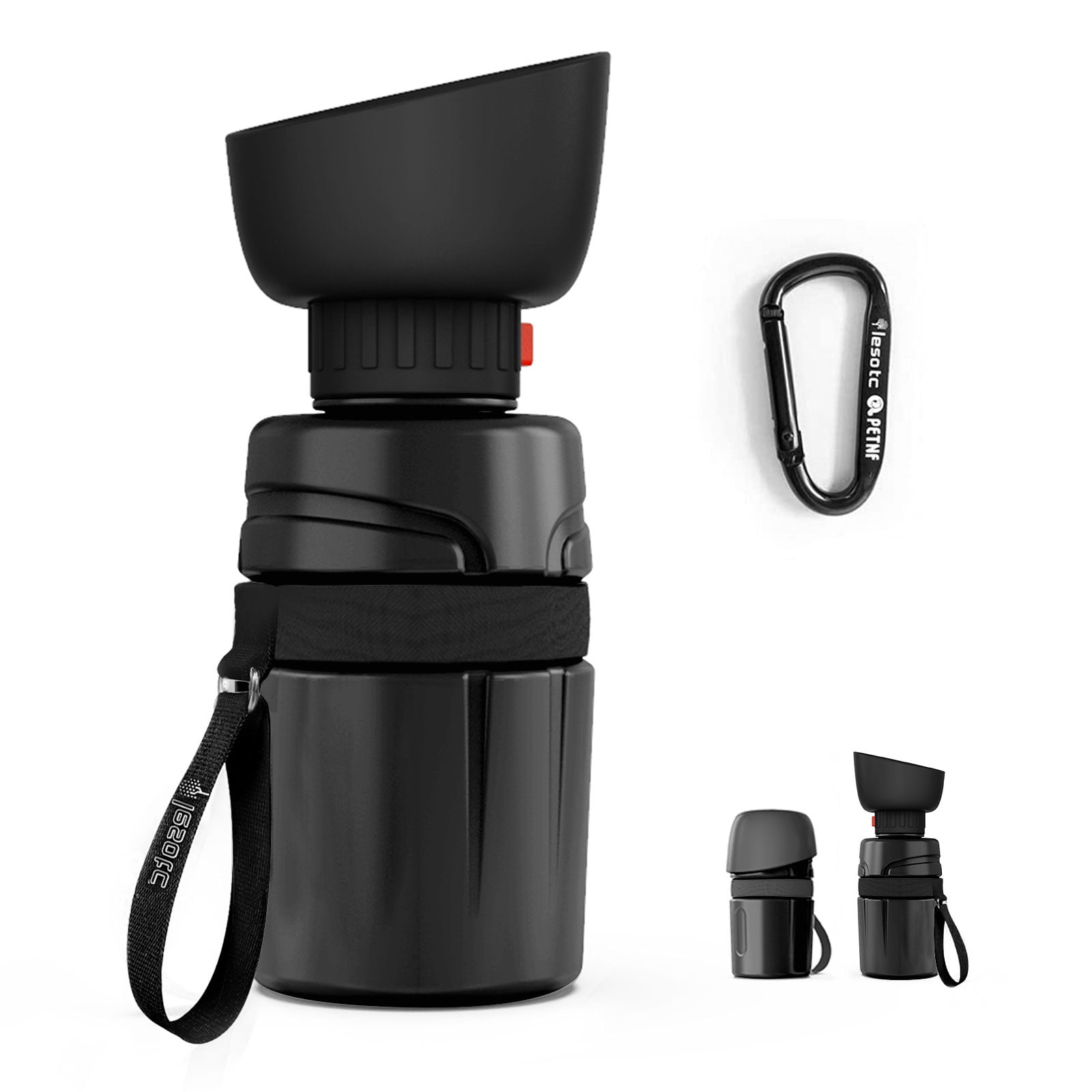 lesotc 2022 Upgraded Pet Water Bottle for Hiking and Travel