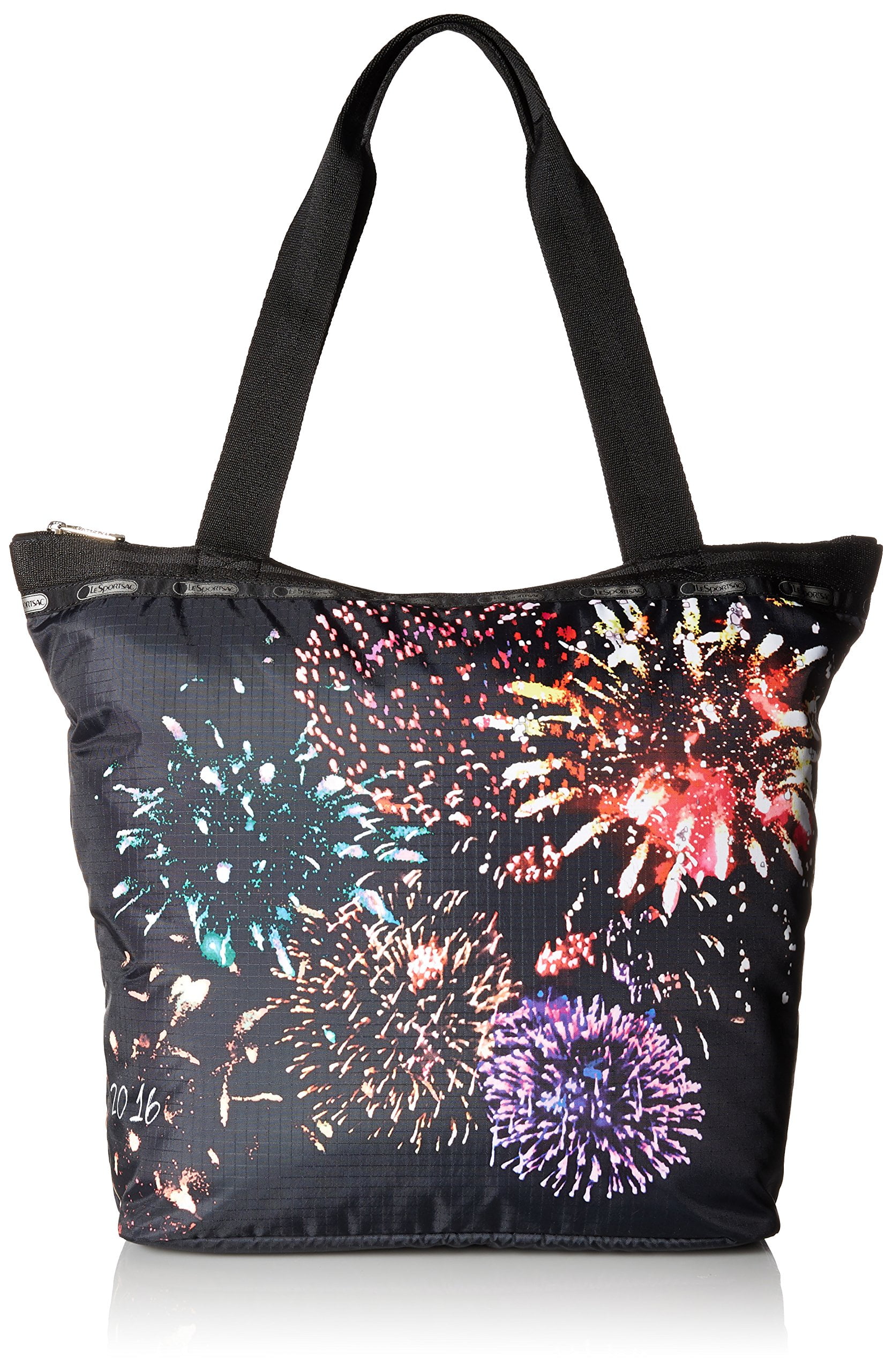 Lesportsac Hailey Tote (Cozy Plaid Black, One Size) - Walmart.com