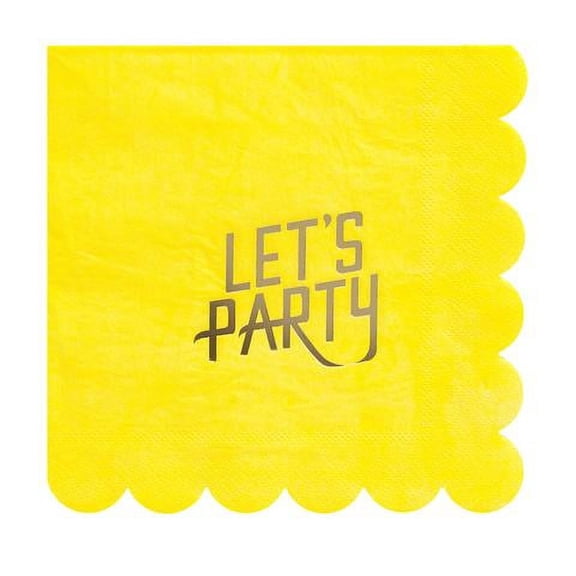 let's party large napkins