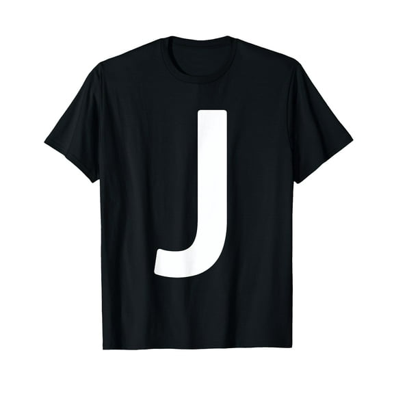 letter J lower case alphabet matching Halloween ABC T-Shirt