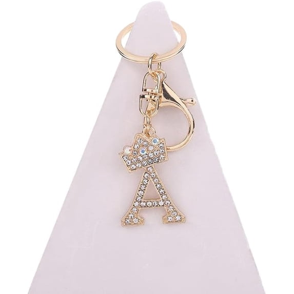 letter Keychain,Decorative Keychain,name keychain Initial gold 26 Letters A-Z Pendant Handbag Bag Decoration