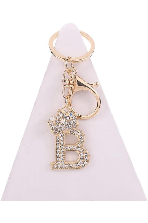 letter Keychain,Decorative Keychain,name keychain Initial gold 26 Letters A-Z Pendant Handbag Bag Decoration