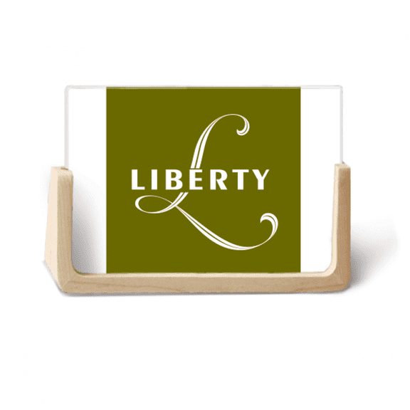 letter expression late photo wooden photo frame tabletop display